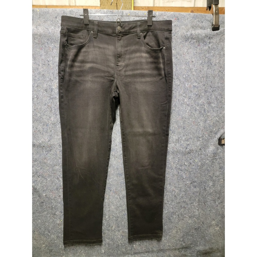 LuLaRoe Black High‎ Waist Straight Leg Everyday Staple Jeans Size 34